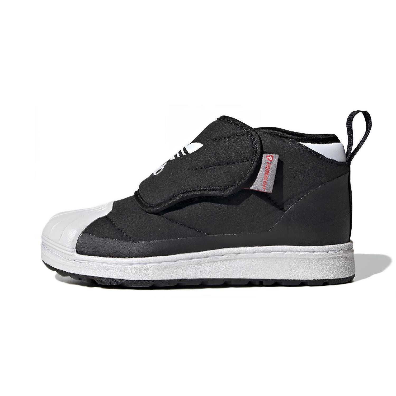 Adidas Originals SUPERSTAR 360 Superstar Collection 360 C BP Kids  Boots Black Children Aged 3 7 Years Old FV7264 35