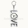 Lil Peep Rapper Acrylic Key Chain Pendant Key Ring Crybaby Hellboy Love Yikes Keychains Keyring for Bag Pendant Jewelry Gifts