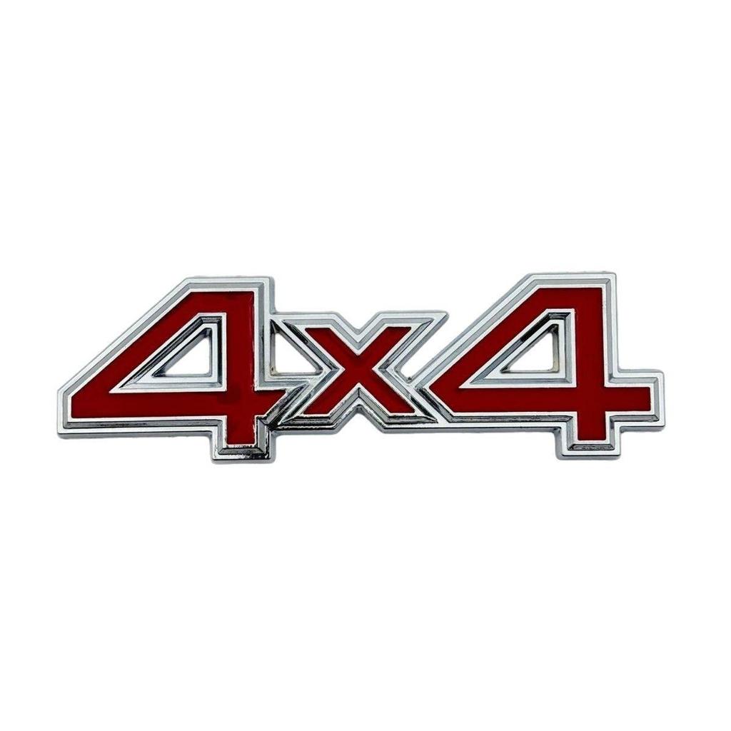 4x4 Geländewagen Aufkleber: Metall-Autosticker für Jeep-Logo, individualisierbar.
