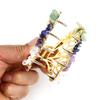 Crushed Stone Hair Clip Non-slip Butterfly Crystal Hairpin Elegant Hair Claw  Party
