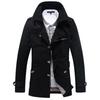 Men's Mid-Length Casual Thin Washed Cotton Windbreaker Jacket