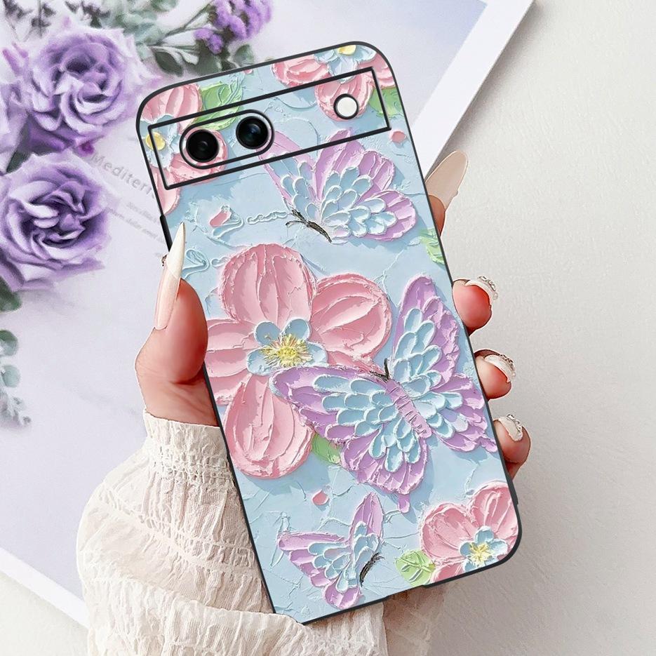 Für Google Pixel 8A Hülle Cooles Design Muster Abdeckung Stoßfest Weiches TPU Handyhülle Für Google Pixel 8 Pro Pixel8 A Pixel8A Fundas