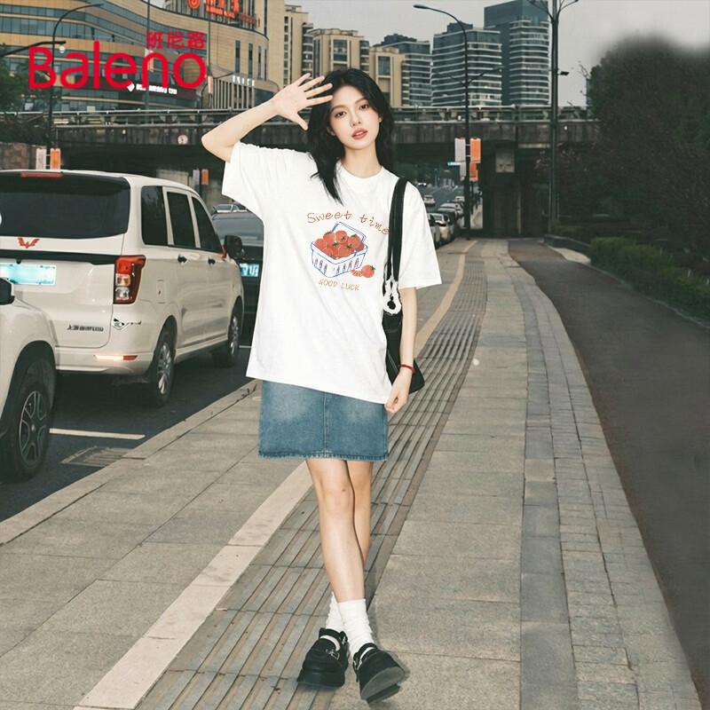 Baleno Women s 100% Cotton American Retro T-Shirt 2XL