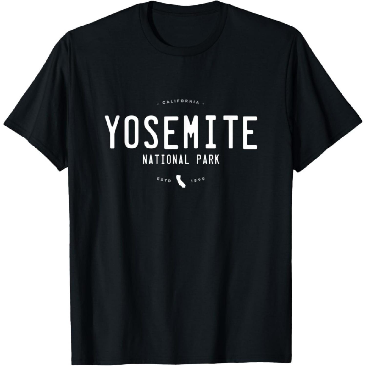 Yosemite National Park California Graphic T-Shirt(1) S