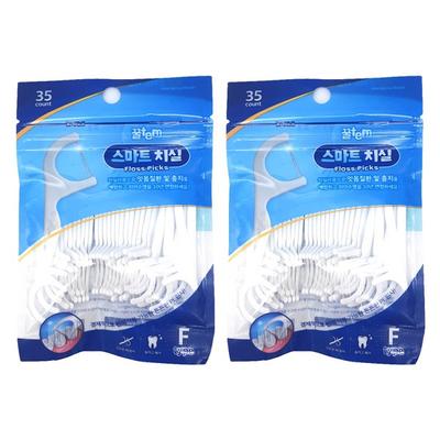 Kkultem Store Smart Dental Floss Type F, 35 Pieces, 2 Pieces