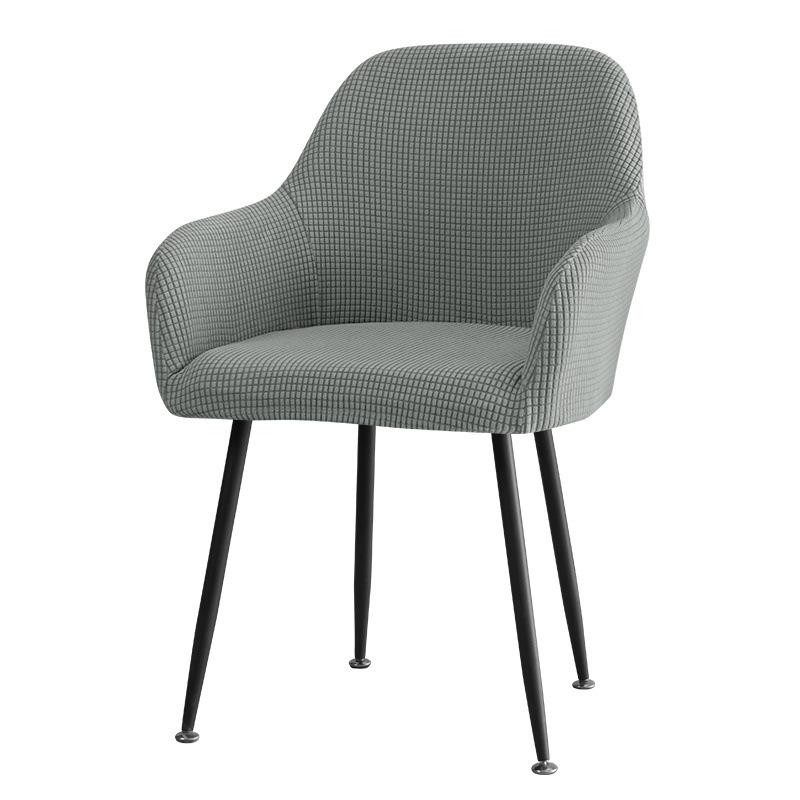 Thickened High Armrest Chair Cover Corn Grain Pattern Office Chair Cover for Home, Hotel, Banquet Dining Chairs