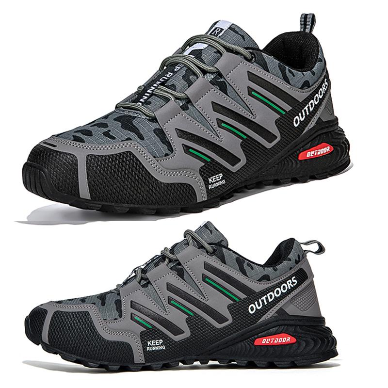 Men's Hiking Shoes Waterproof All-Terrain Outdoor Sneakers Non-Slip for Trekking Camping Tactical Training  Outdoor Cycling