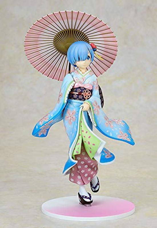 KADOKAWA KDcolle Re:ZERO -Starting Life In Another World- Rem Ukiyo-e Sakura Ver. 18 Scale ABS&PVC Painted Finished Figure KK31773