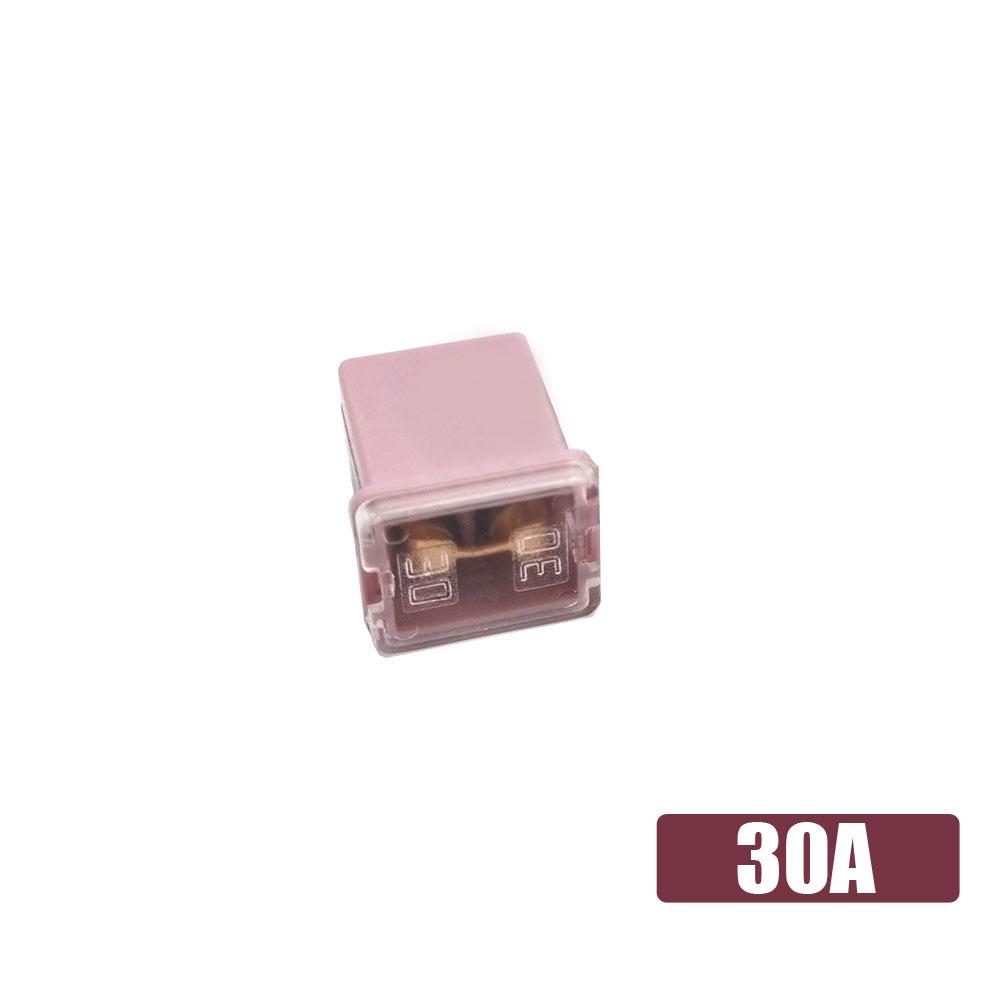 Universal Waterproof Mini Square Fuse 32V 20A 25A 30A 40A 50A 60A Automotive Car Fuse with Plastic Box Socket Car Accessories