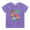 2026 NUOVA T-shirt Anime con Stampa SuperKitties 100% Cotone T-shirt Casual per Bambini e Bambine Top Girocollo Divertente T-shirt Manica Corta Magliette Manga Abbigliamento Estivo