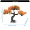 Artificial Pine Bonsais Aquariums Ornament Natural Lookings and Easily Maintenance Landscape for Fishtanks Enthusiasts