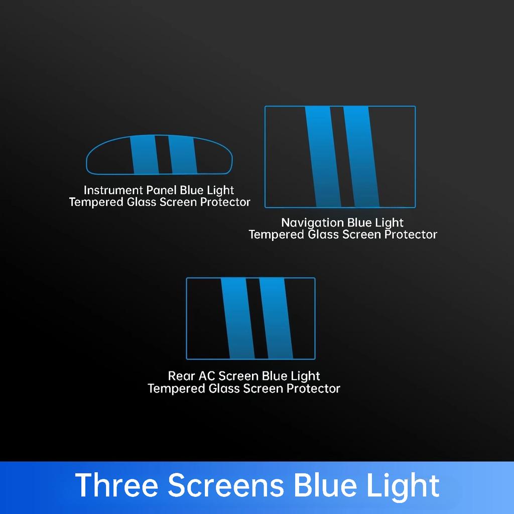 For Zeekr 001 2026 Car Center Console Protective Film Navigation Screen Tempered Film Interior Modification Accessories
