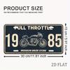 Car License Plate Metal Wall Decor 15x30cm