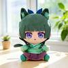 Neu The Apothecary Diaries Maomao Plüschtier Niedliche Katzenohren Sitzende Stoffpuppe Weiches Anime-Plüschtier Haus Sofa Dekor Geschenk für Manga Anime Sammler Fans