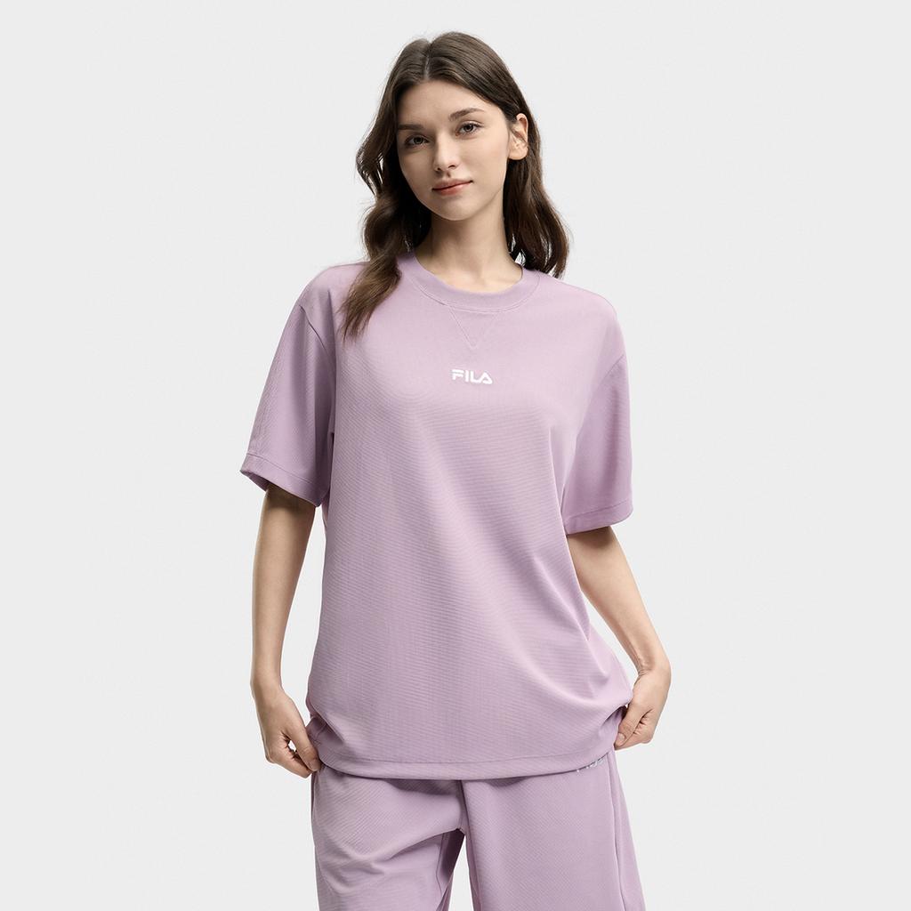 Fila Original Simple Classic Fashion Trendy Retro Sports Casual Versatile Comfortable Loose Knit Short Sleeve T-Shirt Unisex Tops F51M629101FPR