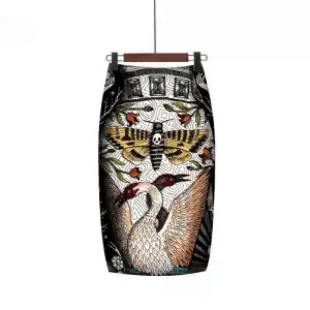 

Новая весенне-летняя женская однотонная юбка с принтом, разрезом, высокой талией, молнией и карманами на бедрах, в корейском стиле, повседневная, для работы XXL зелёный