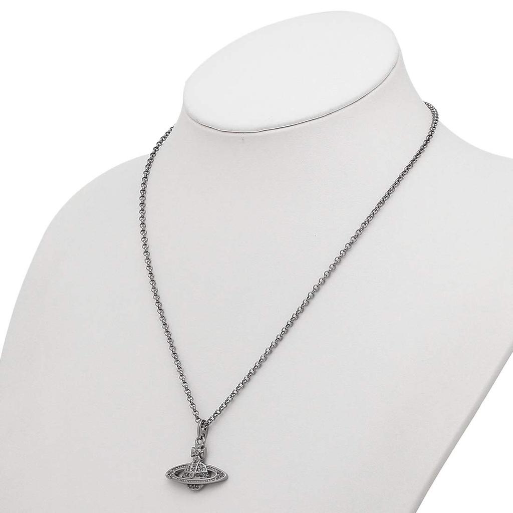 Necklace Accessories Mini Bus Relief Pendant 63020086 752107B Gunmetal [Vivienne Westwood] Women's (4) [Used]