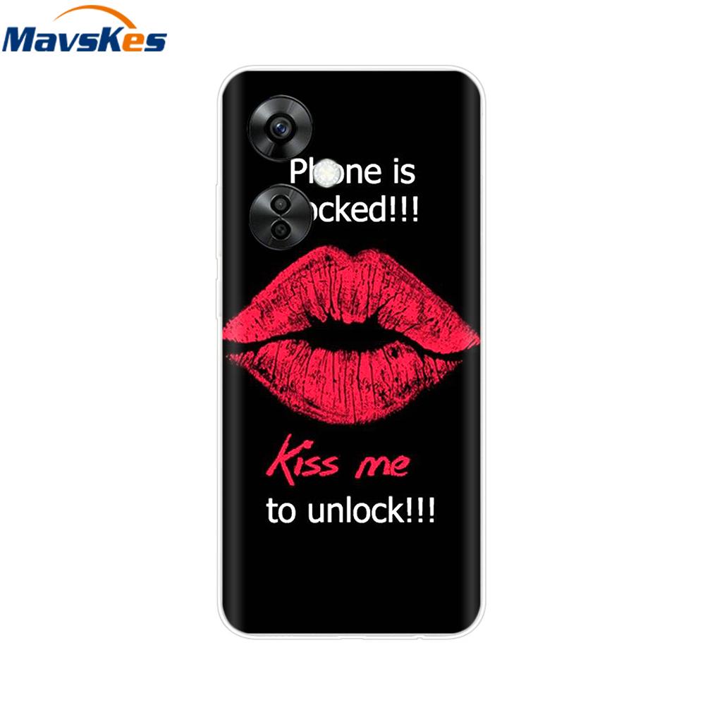 For OnePlus Nord CE 3 Lite Case Cartoon Soft Silicone TPU Clear Coque for OnePlus Nord CE3 Lite 5G Nord CE 3 Phone Covers Bumper