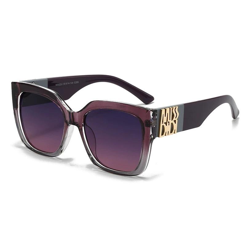

Luxury Miss D Fashion Women Sunglasses Designer Stylish Brand Ladies Sun Glasses Square Casual Trend Eyewear Uv400