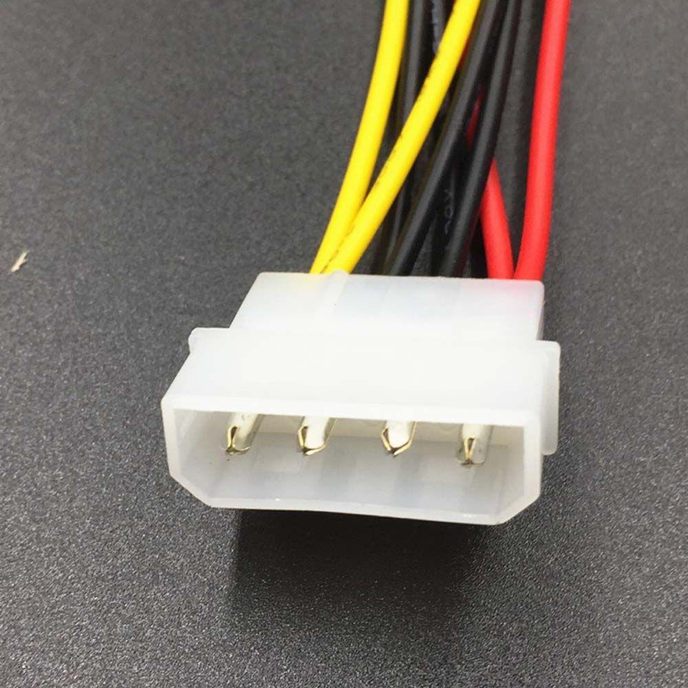 Male to Female SATA Power Cable SATA Adapter Cable Power Extension Cord Hard Driver Power Cable