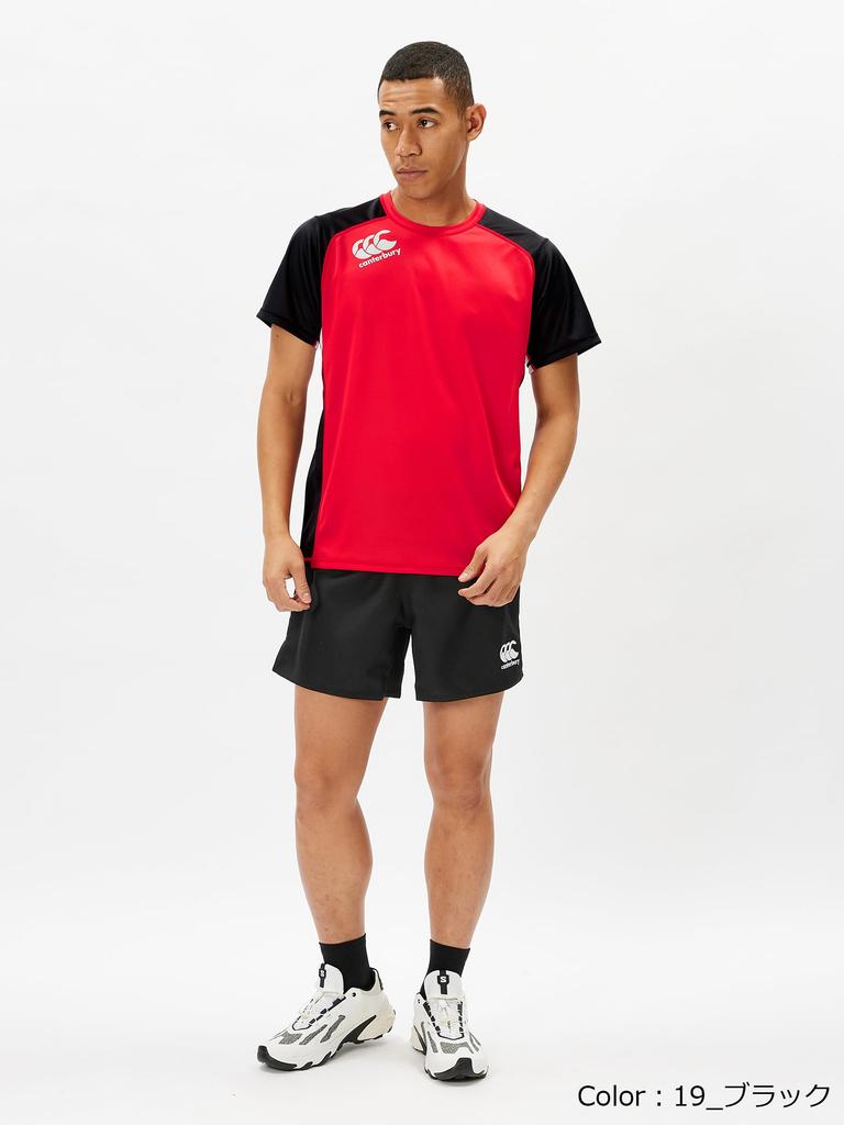 Model 2023 Pantaloni Scurți Pantaloni Scurți de Rugby RG23727B 4L [Canterbury] (Lung) BK_Negru pentru bărbați