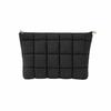 Puffer Makeup Bag Quilted Cosmetic Pouch Large Capacity Travel Organizer with Zipper Partition for Women Beauty Accessories
