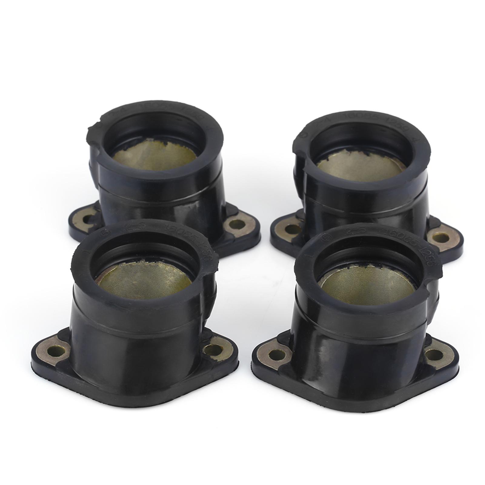 

4pcs Motorcycle Carburetor Interface Adapter for ZR750 Zephyr 91‑06