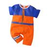 Anime Baby Romper Summer Short Sleeve Infant Bodysuit 0-12 Months Cute Cartoon Print
