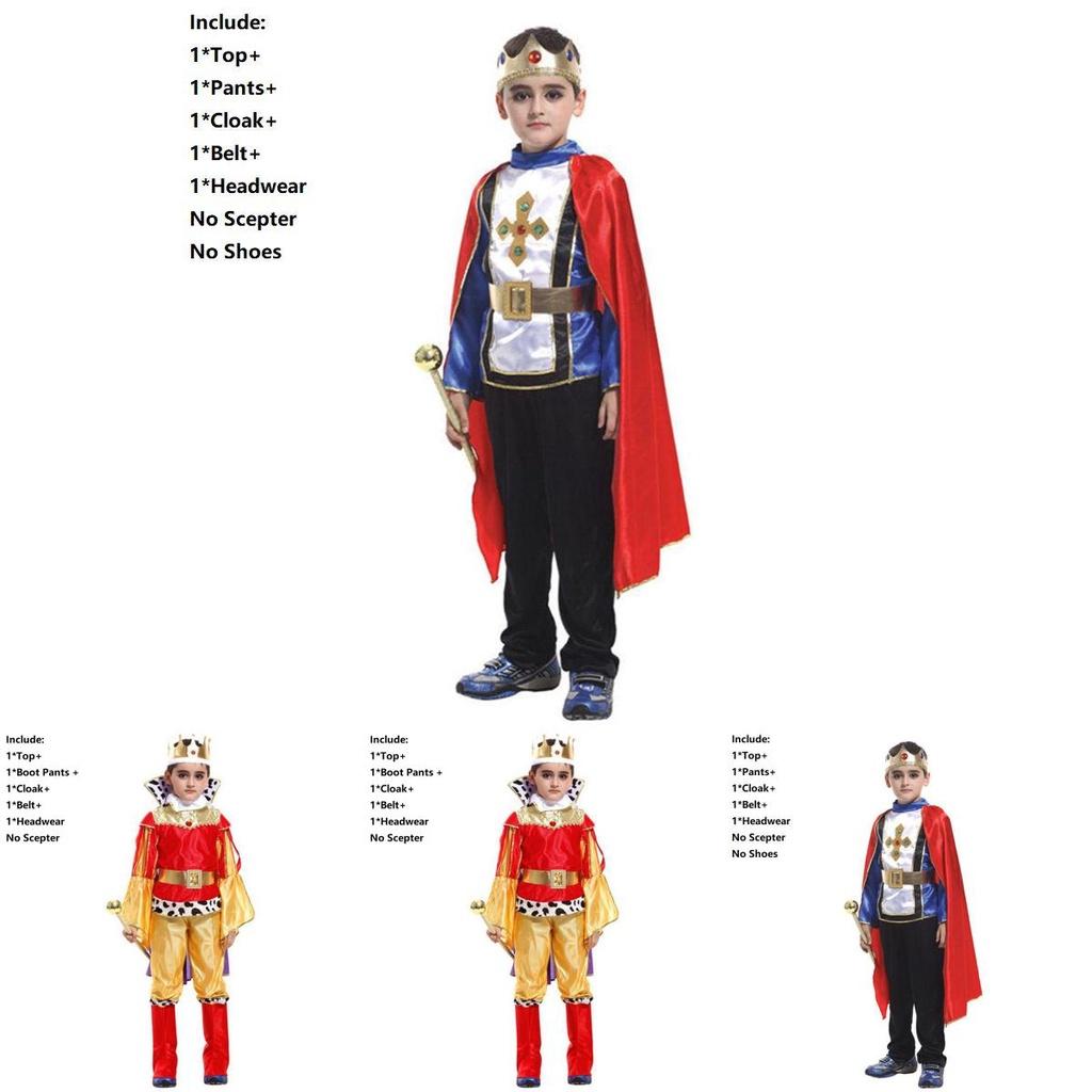 Bezauberndes Prinz Charming Jungenkostüm Ideal für Kinder Faschingsfeiern