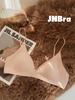 Best-Selling Thin Strap Deep V-Neck Triangle Cup Bra for Small Busts – Stylish Summer Back Design