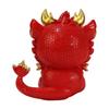 Customizable Cartoon Dragon Resin Ornament - Creative Gift in Stock