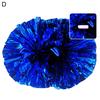 Cheerleading Pom Poms Glänsande Kontrastfärg Dekorativa med Långt Handtag Fyllig Form Skapa Atmosfär Glittrande Bekvämt Grepp Cheerleading