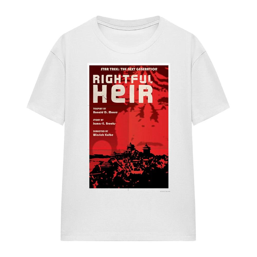 Star Trek TNG Season 6 Episode 23 Ladies T-Shirt S-2XL, White XL
