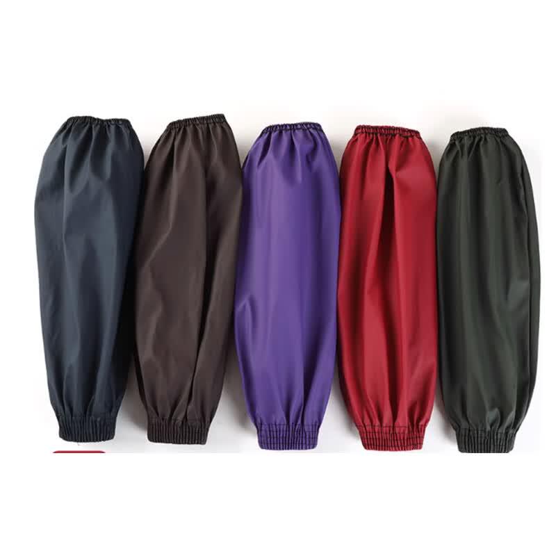 Waterproof Oil-Proof Leather Arm Sleeves