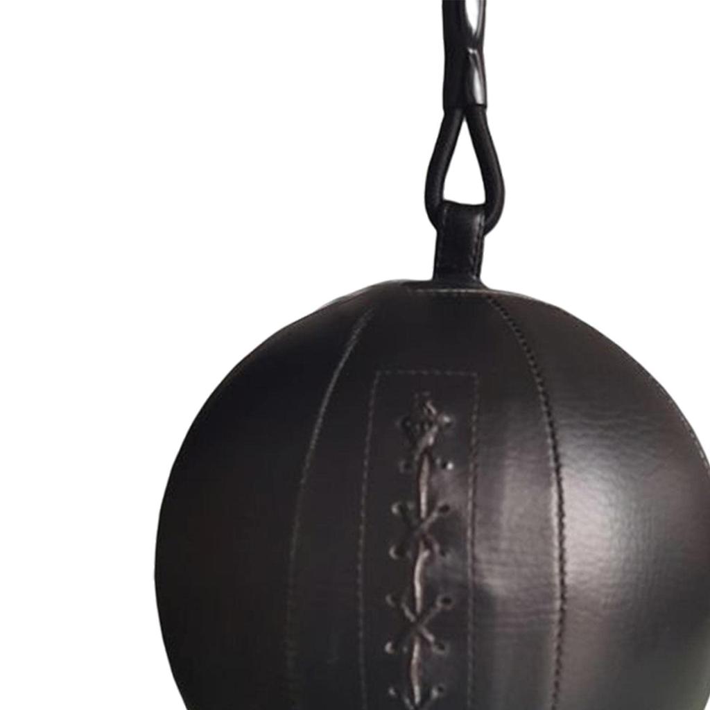 Colaxi Durable Boxing Ball Double-Ended Punching Bag for Sparring Muay Thai Workouts, Black