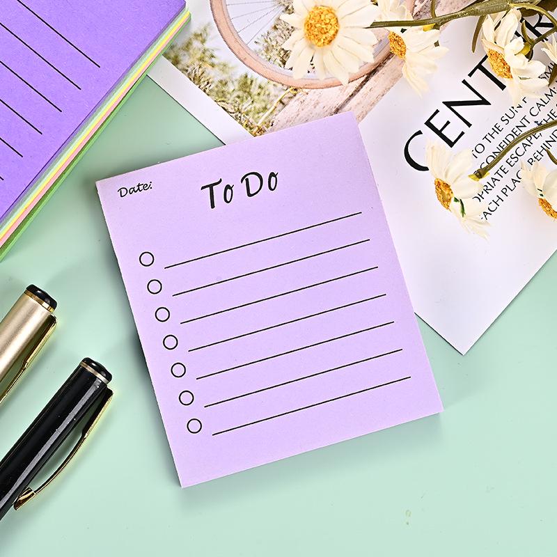 Reusable Sticky Notes for Students - Strong Adhesive Label Stickers & Memo Paper for Elementary School