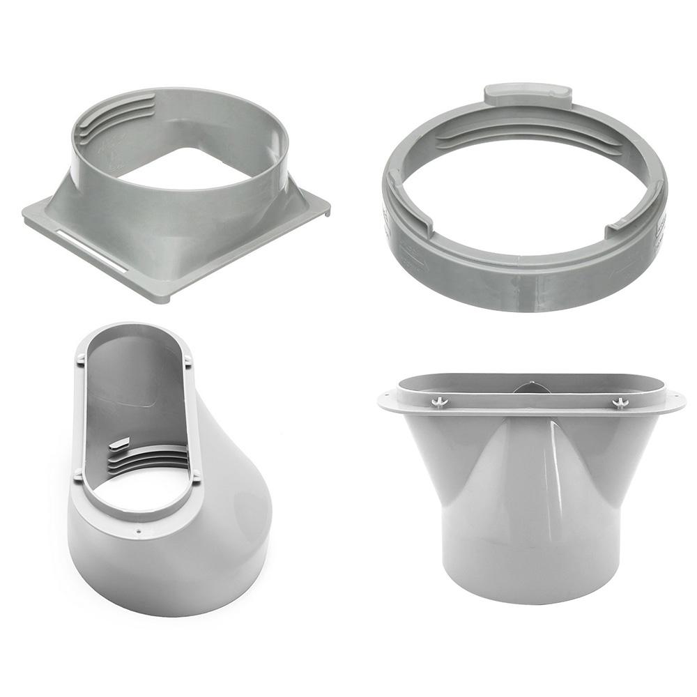 130mm/150mm Portable Replacement Air Conditioner Exhaust Hose Pipe Connector Coupler Air Conditioner Accessories Window Adaptor