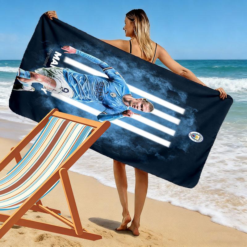 Vinicius Jr. Rise Beach Towel, Large Soft Quick Dry Towel for Beach Camping Swimming