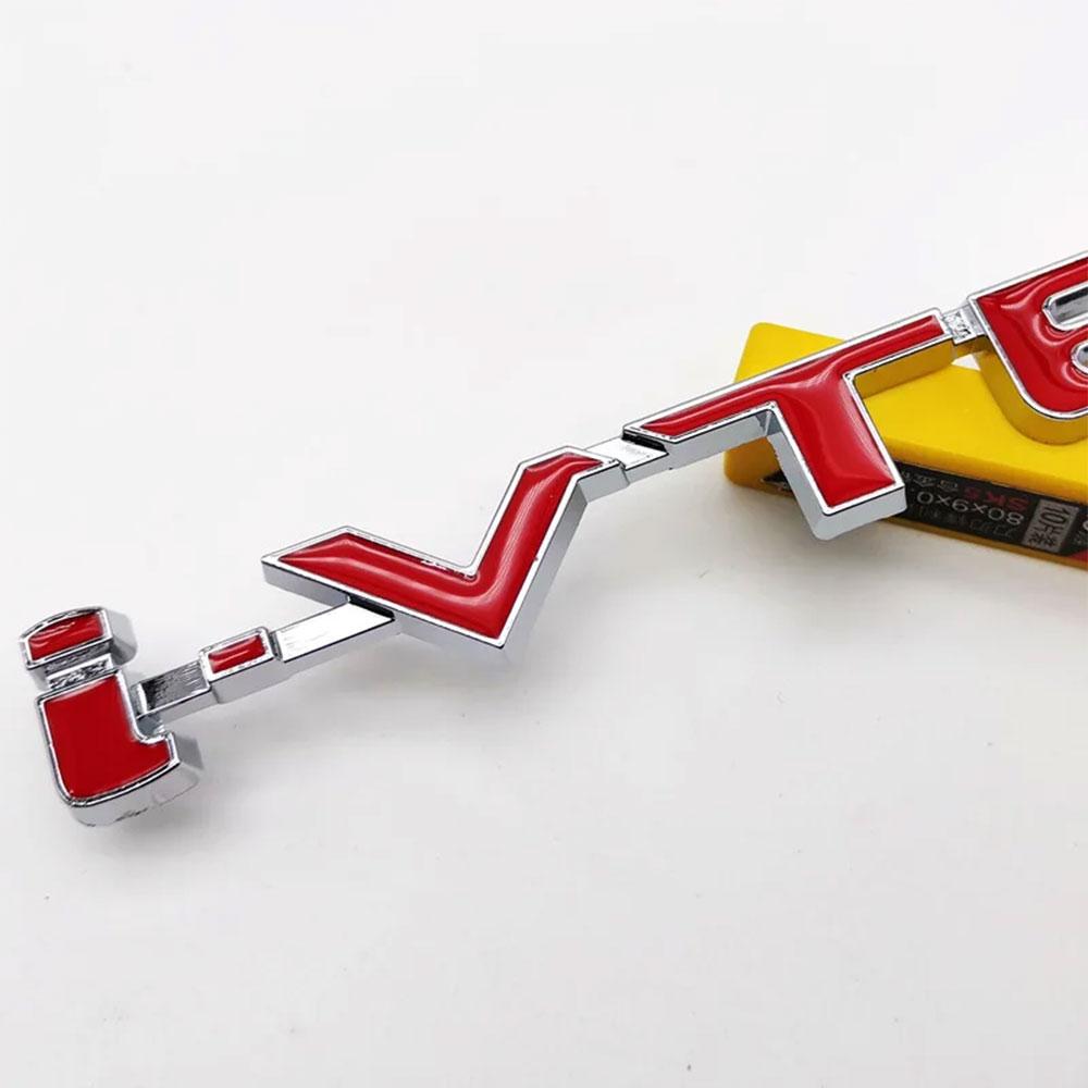 APH1 1Pc 3D Metal Alloy Letters i-VTEC Logo Badge Car Rear Trunk Sticker Emblem for Honda City Civic Accord Jazz CRV Accessories