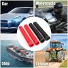 1-2PCS 500 Degree Spark Plug Wire Boots Protector Spark Plug Cable Heat Insulation Wrap Sleeve Heat Shield Cover Fiberglass