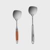 Mini 304 Stainless Steel Kitchen Spatula for Frying, Dry Pots, and Eggs
