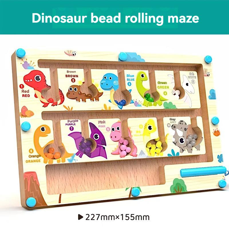 Magnetic Mini Maze Ball Walking Baby Magnetic Logic Thinking 3 To 6 Year Old Children'S Puzzle Concentration Training Toy