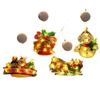 LED Christmas Suction Cup Window Lights: Indoor Decorative Hanging Festival Lights