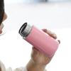 Portable 160ml Mini Pocket Cup Stainless Steel Milk Tumbler Coffee with Lid Creative Gift Cup Water Bottle Solid Color Mug