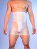 Sexy Herren U-förmiger Beutel Hohe Taille Boxer Öl Glänzend Sexy Tanga Öl Glänzend Transparent Durchsichtig Unterwäsche Unterteil Dienstmädchen Gay Wear
