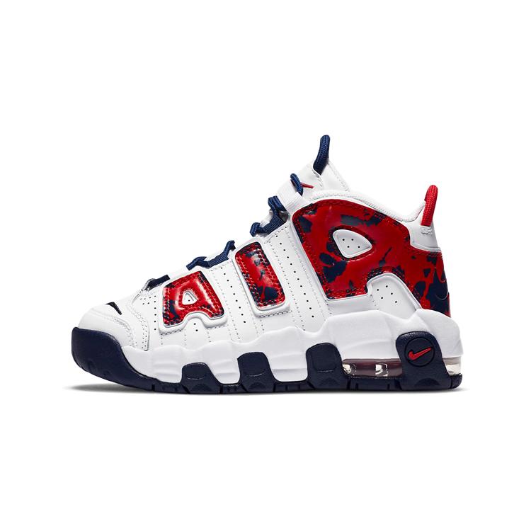 

New Nike Air More Uptempo Red Navy Camo PS CZ7886-100 28