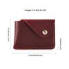 Oyir Men'S Genuine Leather Card Case, Large Capacity Bank Card, Driver'S License Wallet, Retro Men'S Hidden Buckle Clutch Bag