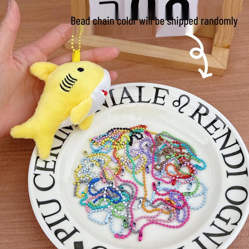 Süßer Plüschhai Schlüsselanhänger & Taschenanhänger