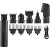 6-in-1 Multifunction Hair & Beard Trimmer - - HS 0710 - 90 Min Battery Life - Magnetic Attachments - IPX6 - Black