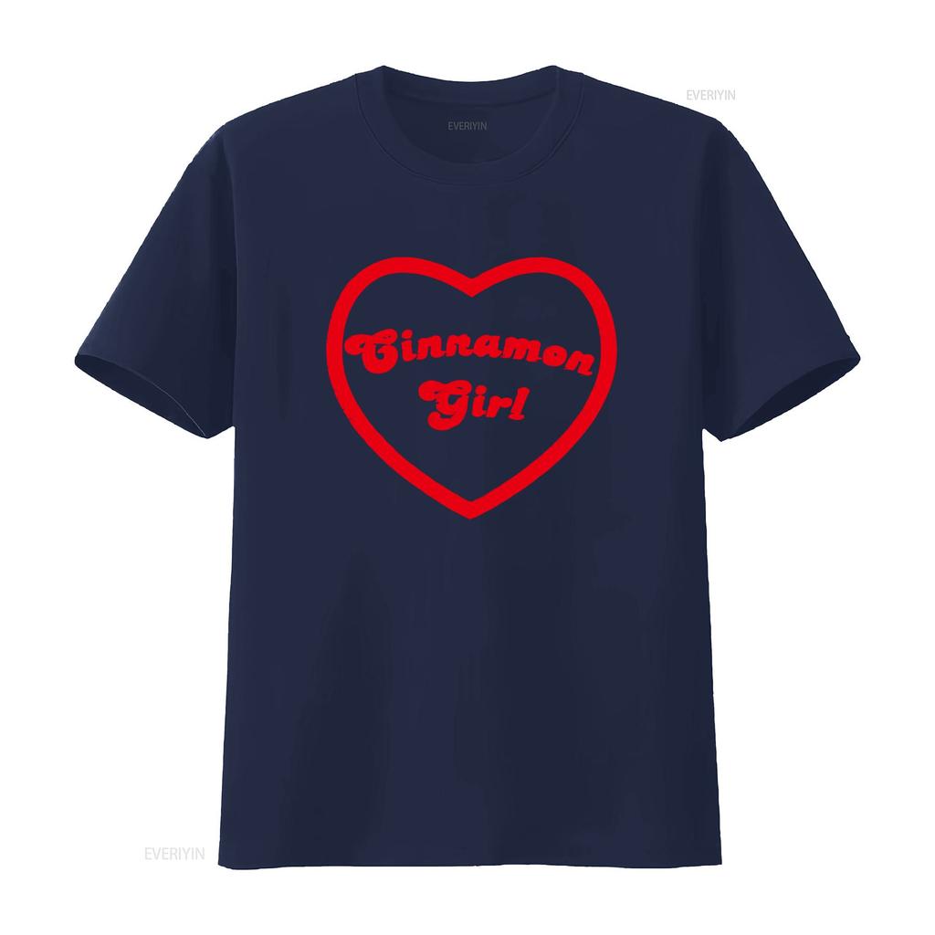 Lana Del Rey Cinnamon Girl T Shirt Stylish Heart Design for Fashionable Women vintage Washed Unisex Stretched Casual streetwear